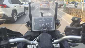 春风800mt仪表开胶，过热黑屏不显示