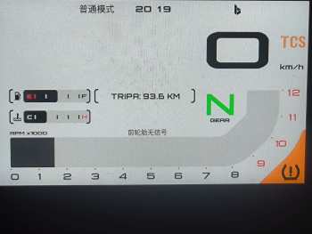 qjmoto赛550s轮胎胎压监测没用，